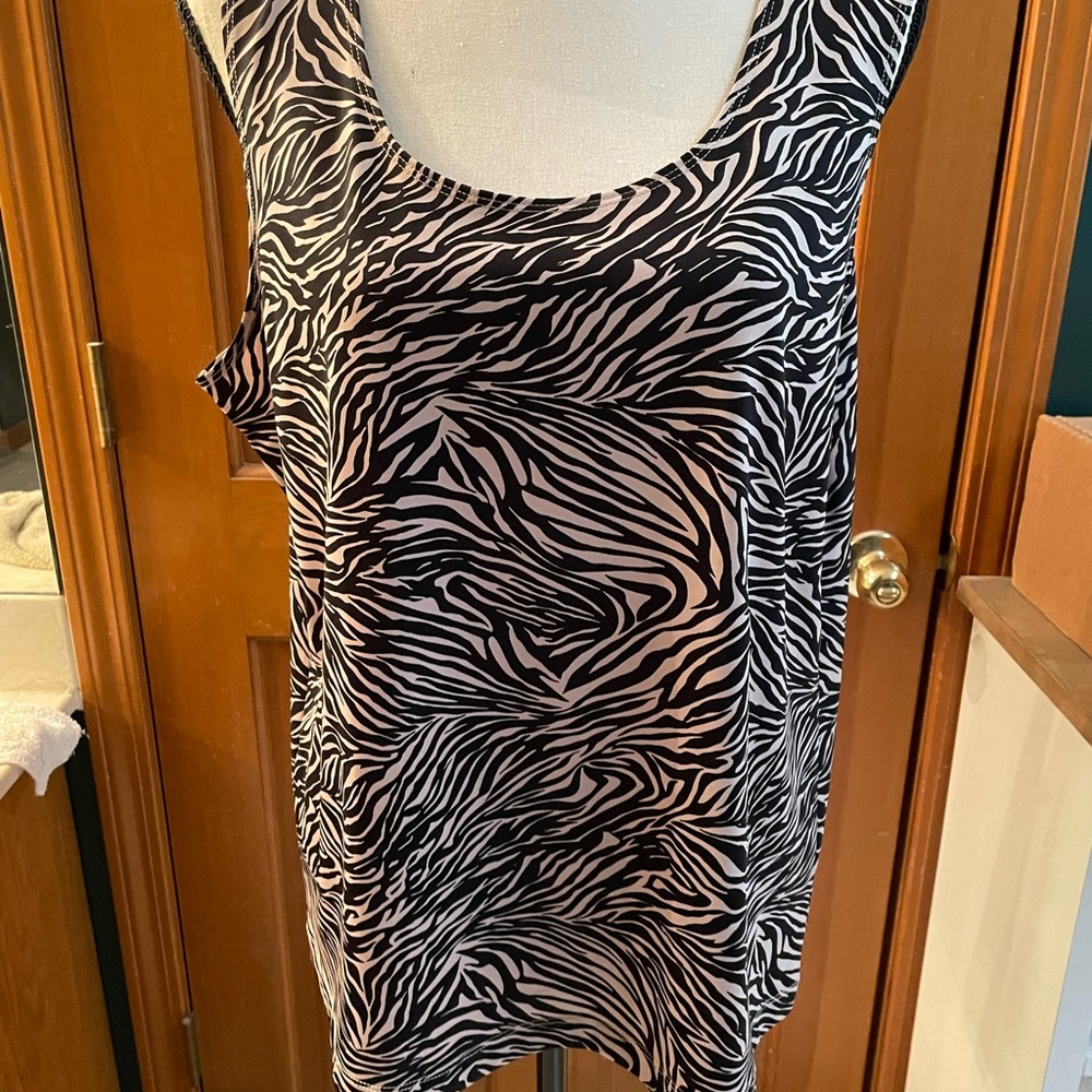 Chico’s Animal Print Tank Top